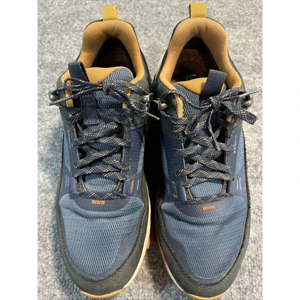 L.L. Bean Men's Access Hiking Shoes Waterproof Carbon Navy Size 10 M - No Box